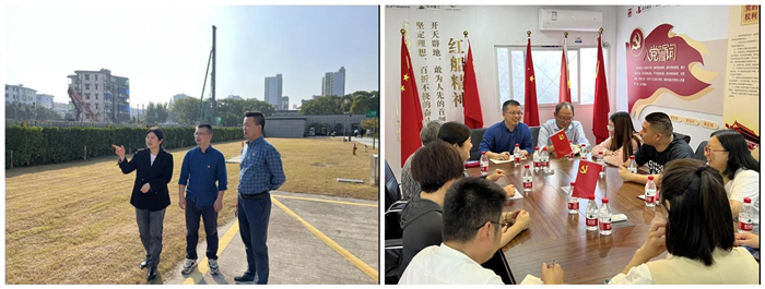 项目部与社区开展党建联建，共同探讨一期  、二期的改进提升.jpg